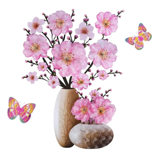 Blossom Vase 3D Wall Charm